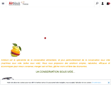 Tablet Screenshot of airblock.fr